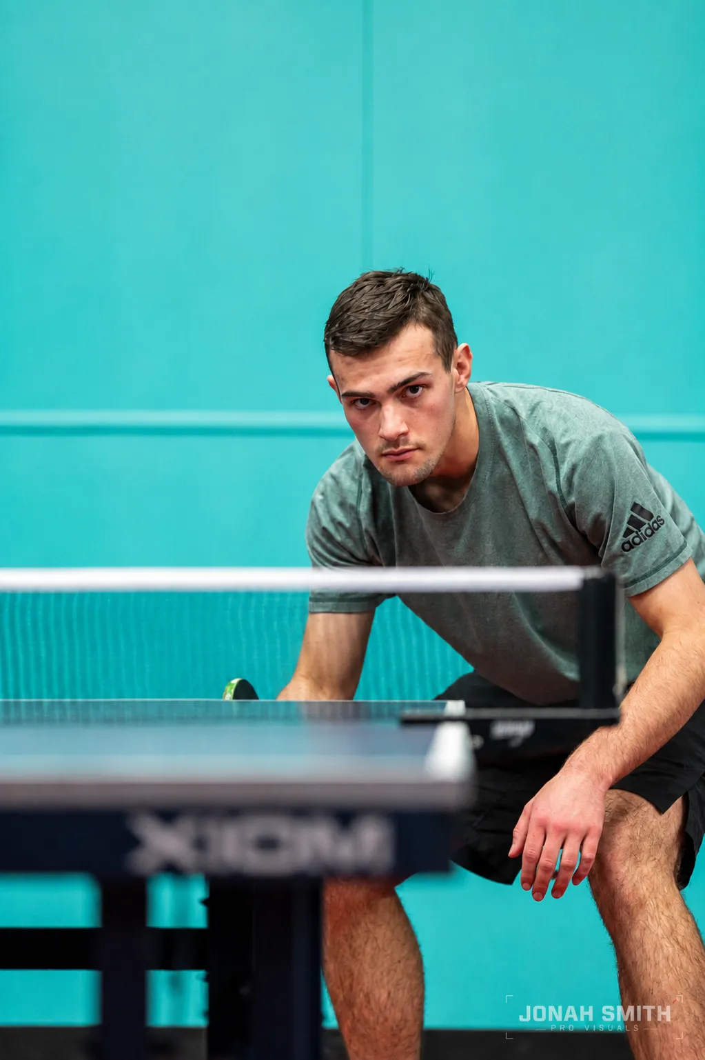 Joel Badcock, coach at Devonport Table Tennis Association