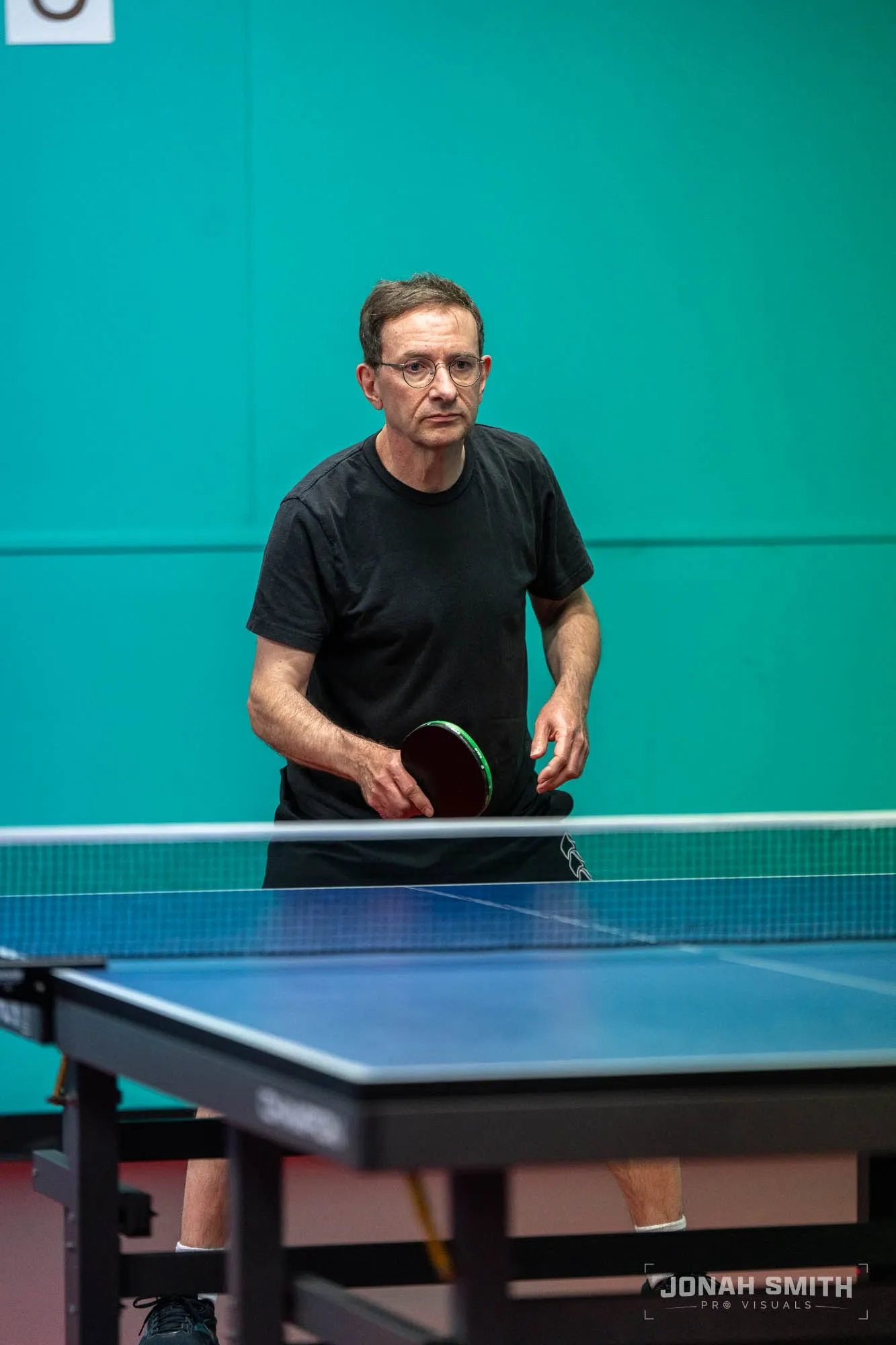 Stephen McKay, coach at Devonport Table Tennis Association